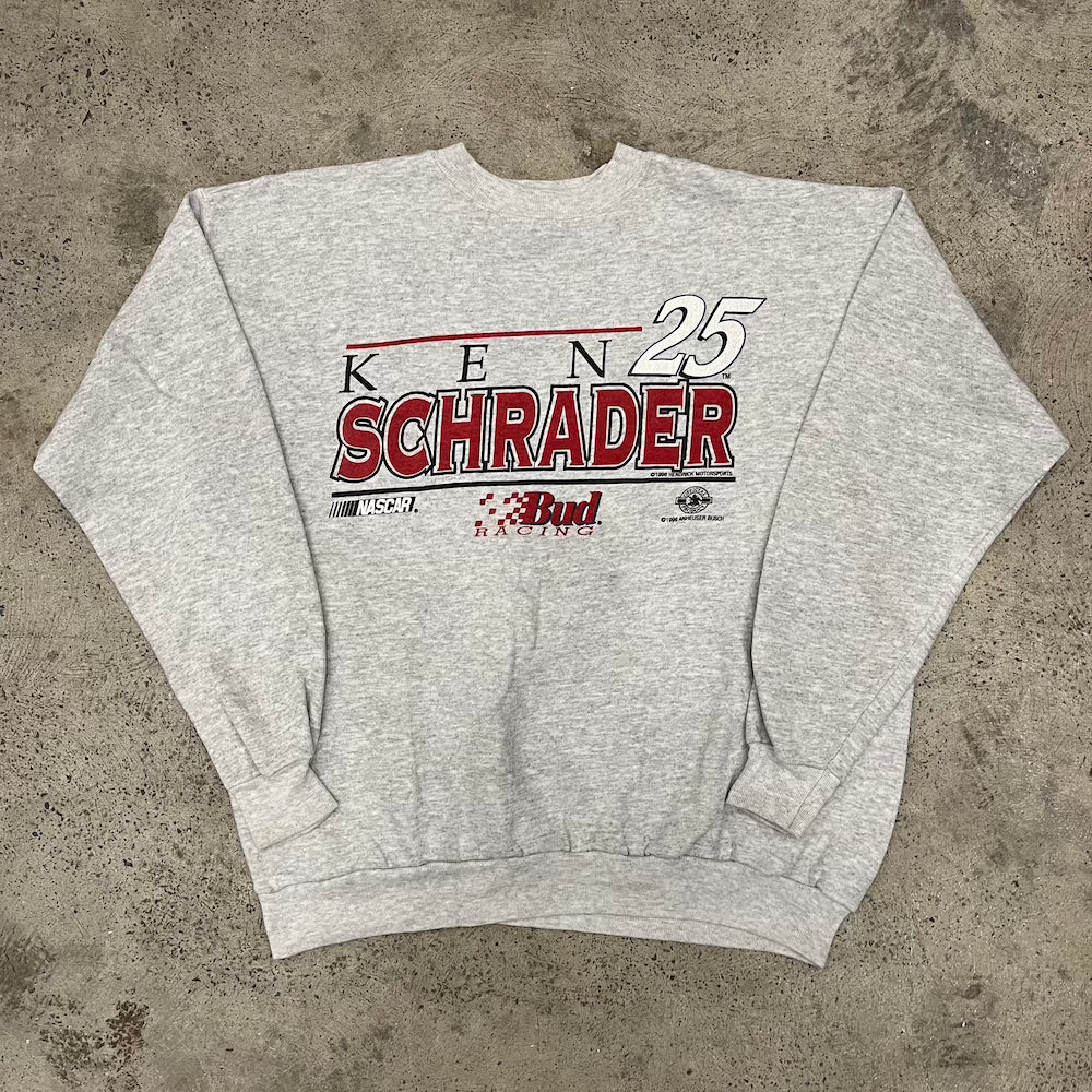 Ken Schrader Bud Racing NASCAR 1996 Vintage Sweater