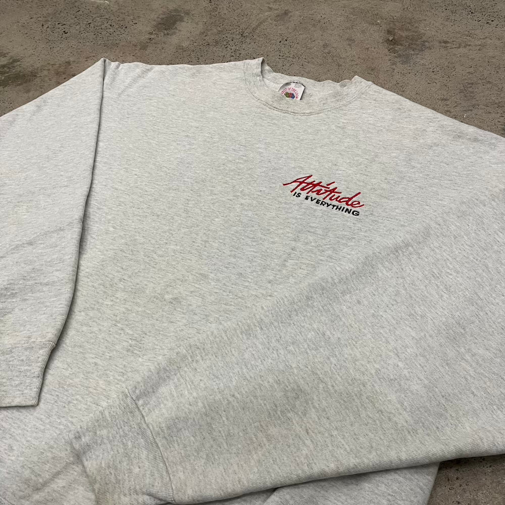 Attitude is Everything Vintage Sweater