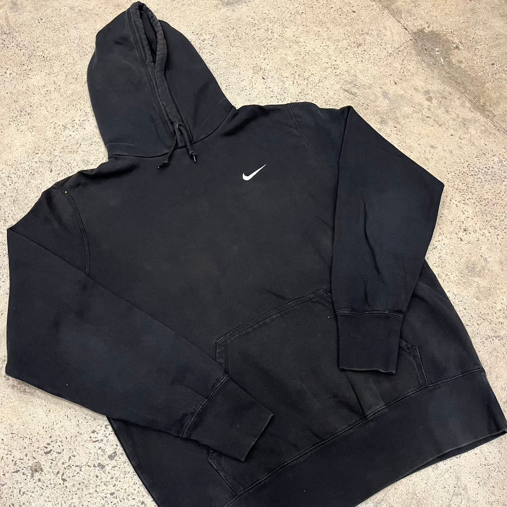 Vintage Black Nike Hoodie