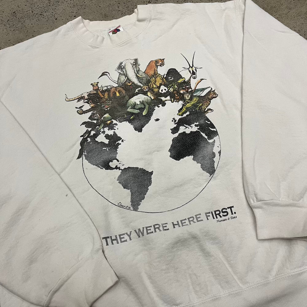 They Were Here First Vintage Sweater