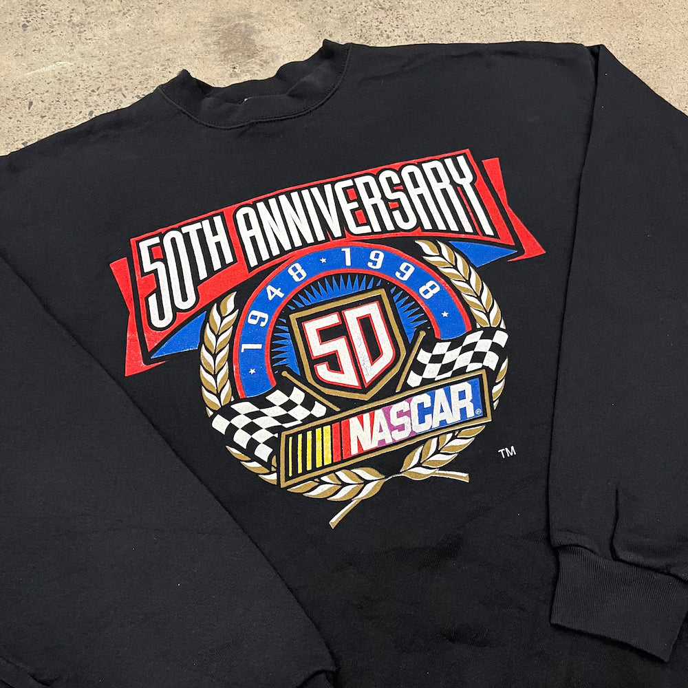 NASCAR 50th Anniversary 1998 Vintage Sweater