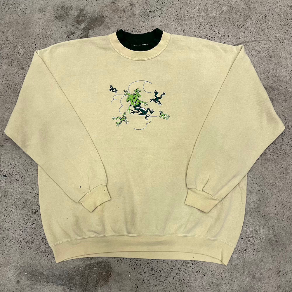 Vintage Frog Sweater