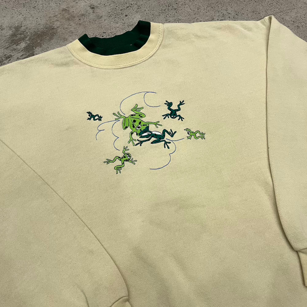 Vintage Frog Sweater