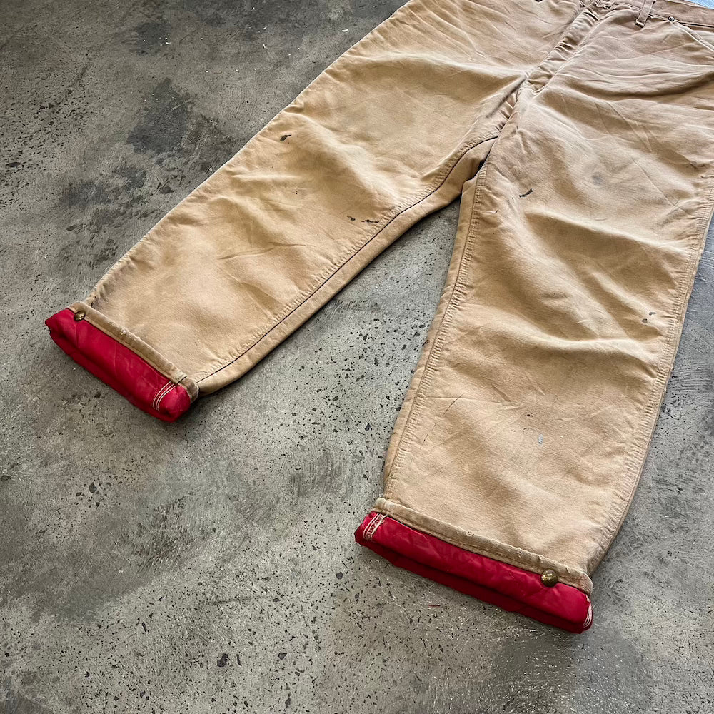 Vintage Carhartt Quilt Lined Carpenter Pants