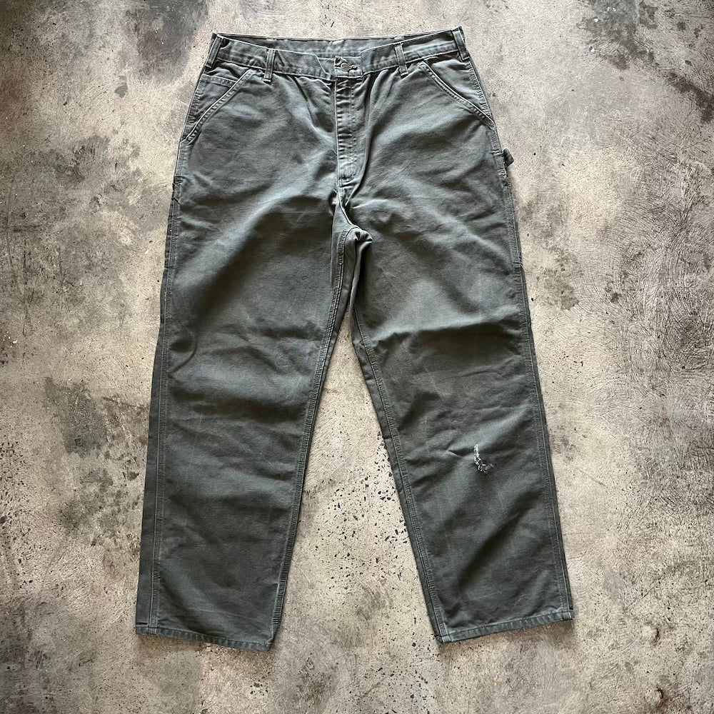 Vintage Carhartt Carpenter Pants Dark Green