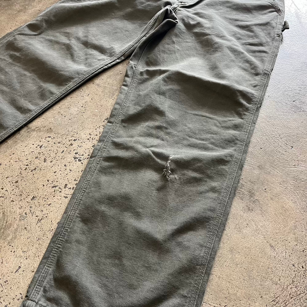 Vintage Carhartt Carpenter Pants Dark Green