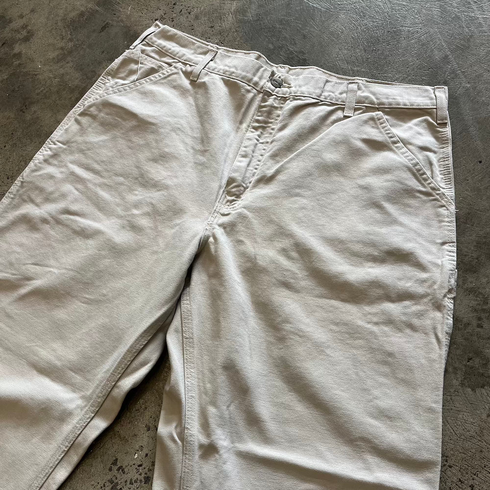 Vintage Carhartt Carpenter Pants Light Beige