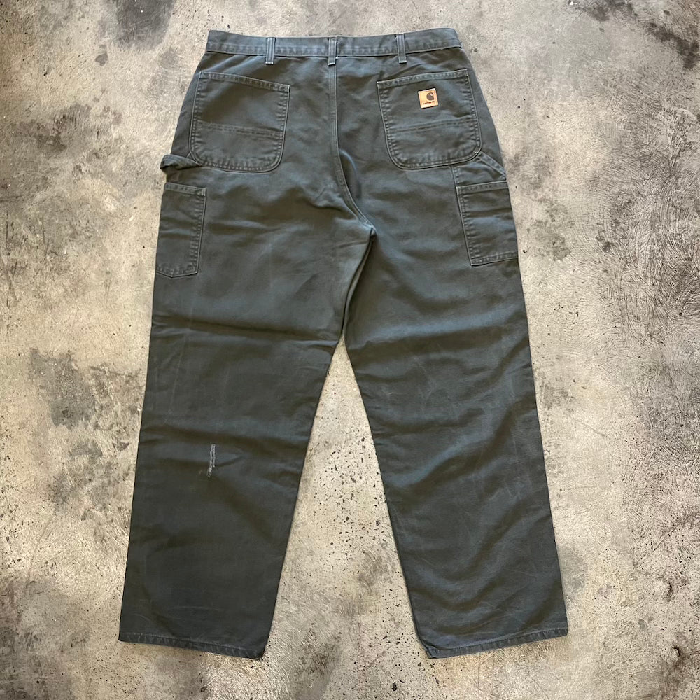 Vintage Carhartt Carpenter Pants Dark Green