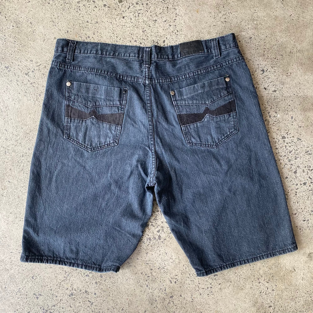 Marx&Dutch 40" Black Denim Shorts Jorts