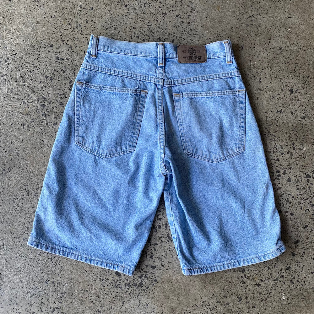 Wrangler 26" Blue Denim Shorts Jorts