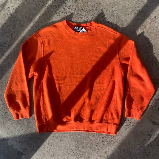 Orange Starter Vintage Sweater