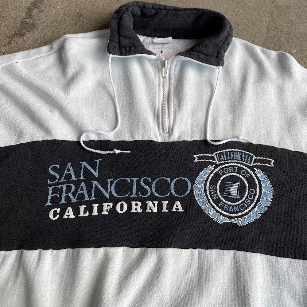 San Francisco Vintage Quarter Zip