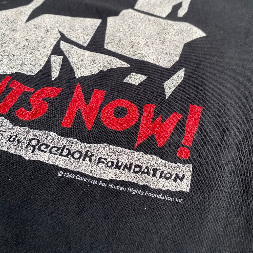 Human Rights Now! World Tour 1988 Concert Vintage T-shirt