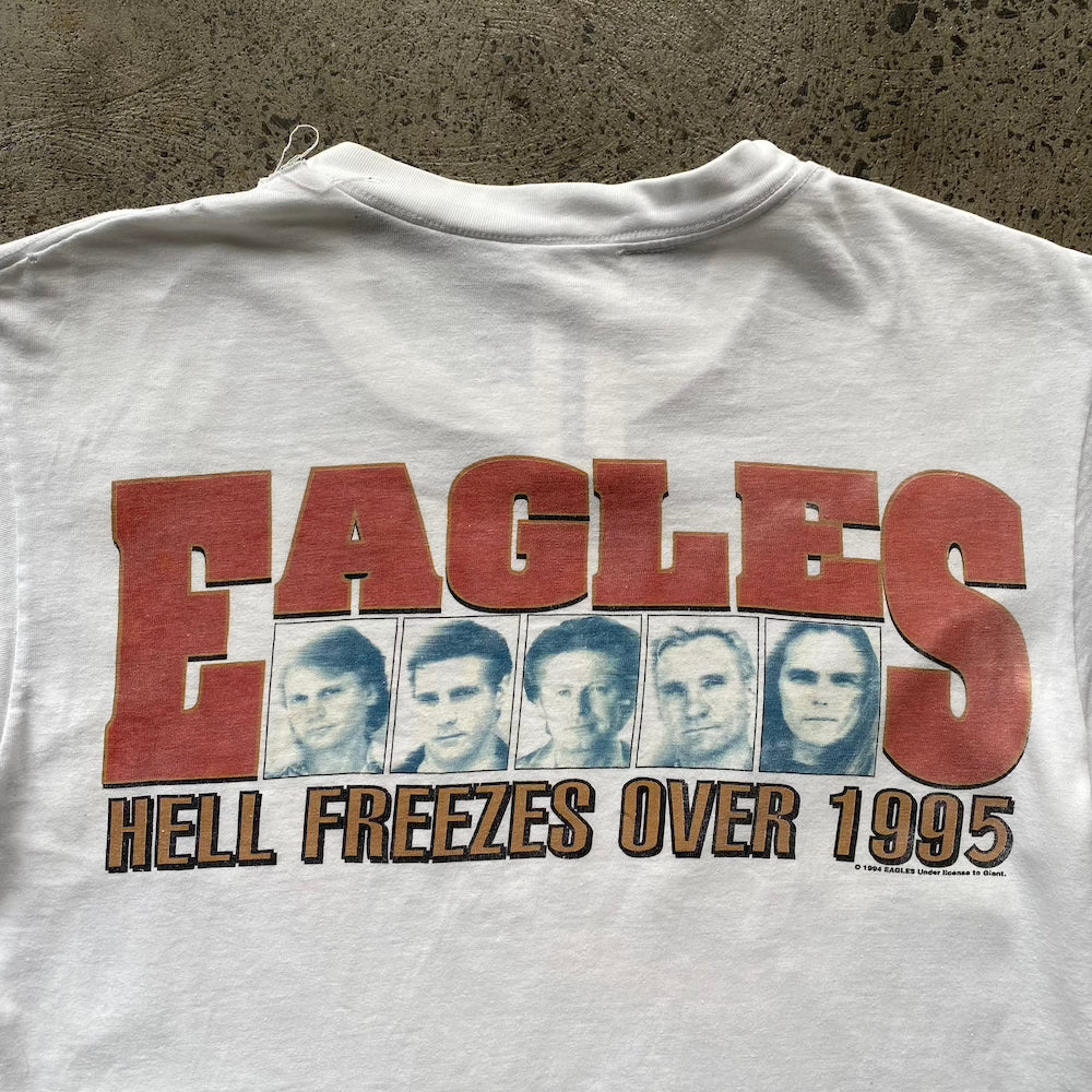 The Eagles 1994 Hotel California Hell Freezes Over Tour Vintage T-shirt