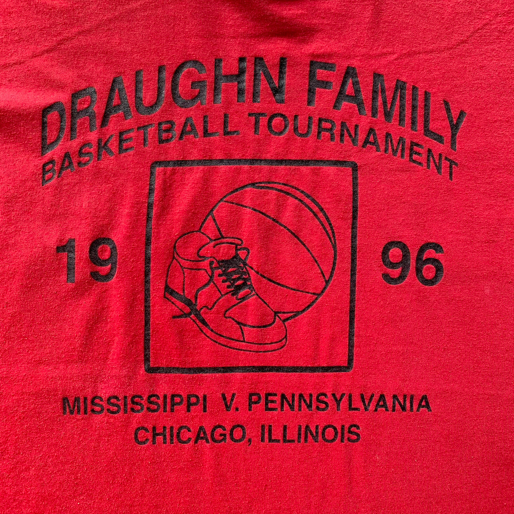 Draughn Family Basketball Tournament 1996 Vintage T-shirt