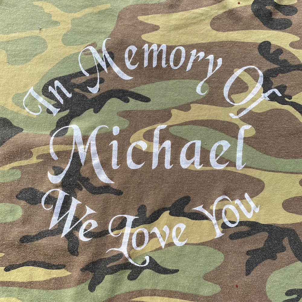 In Loving Memory of Michael Camo T-shirt