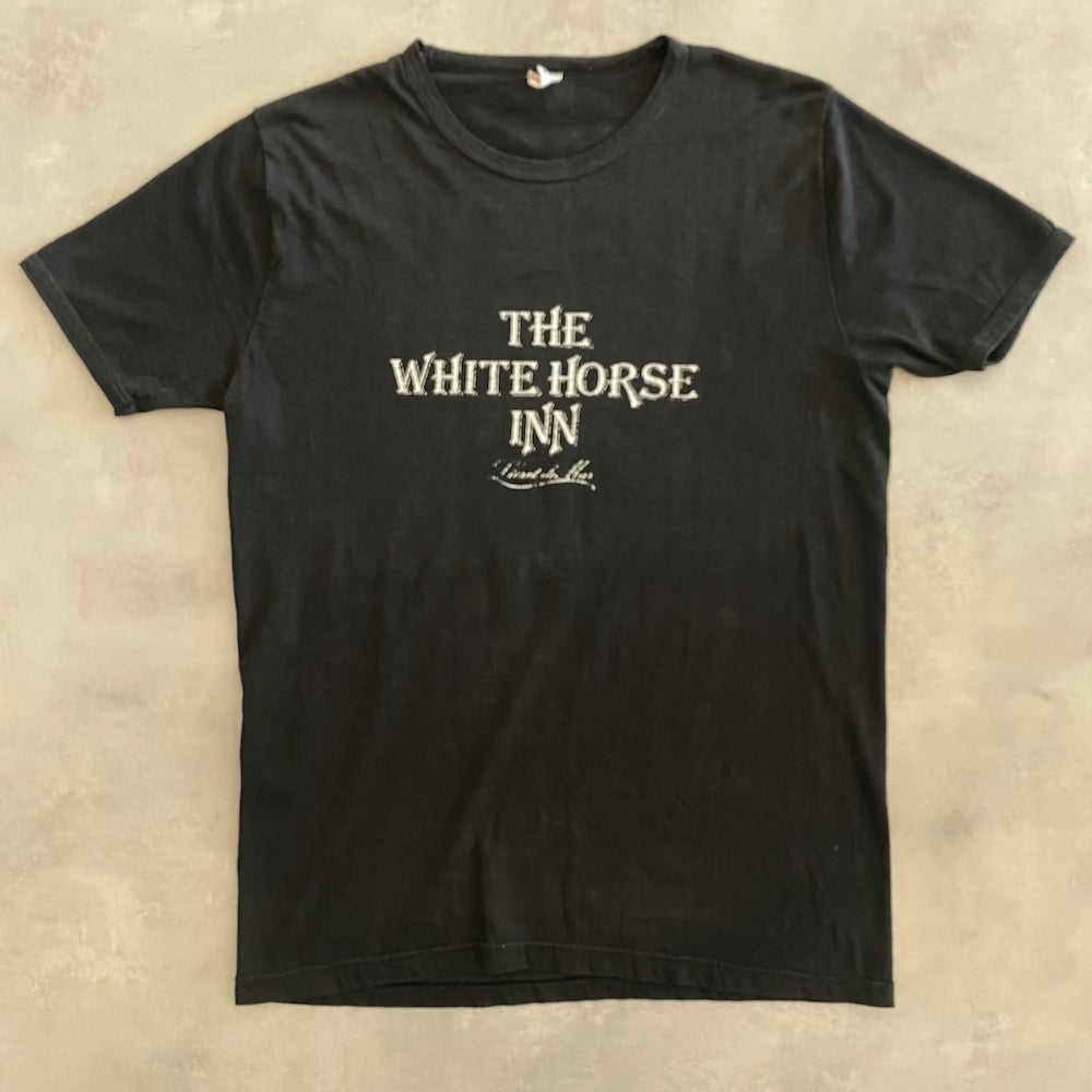 80s White Horse Inn Vintage Ringer T-Shirt