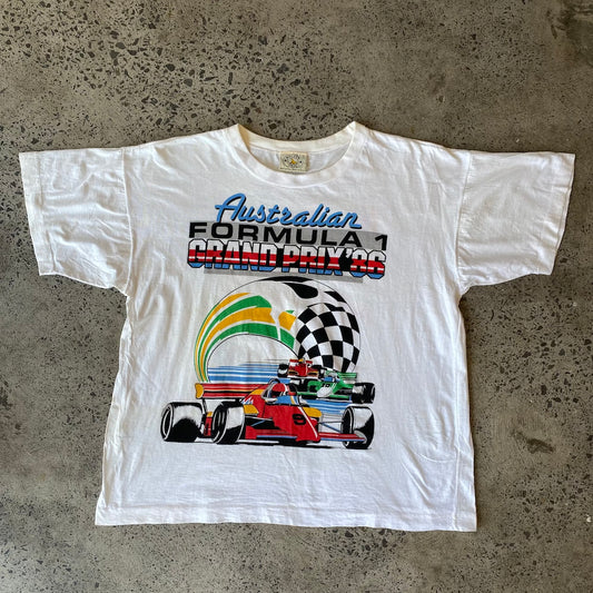 1986 Australian Formula 1 Grand Prix Vintage T-Shirt