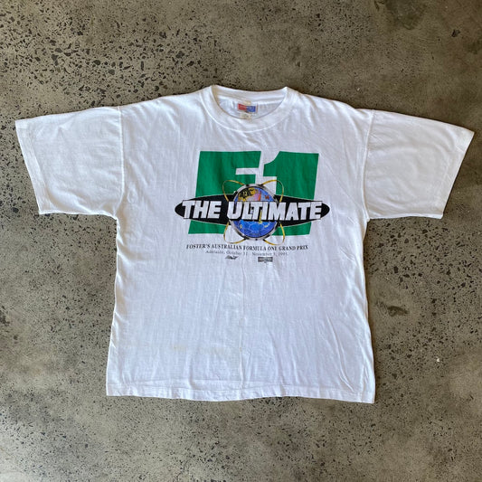 The Ultimate Foster's Australian F1 Grand Prix 1991 Vintage T-shirt