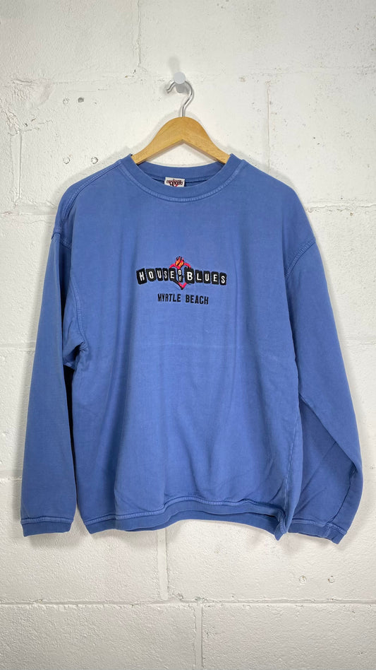 House of Blues Myrtle Beach 1990's Vintage Sweater