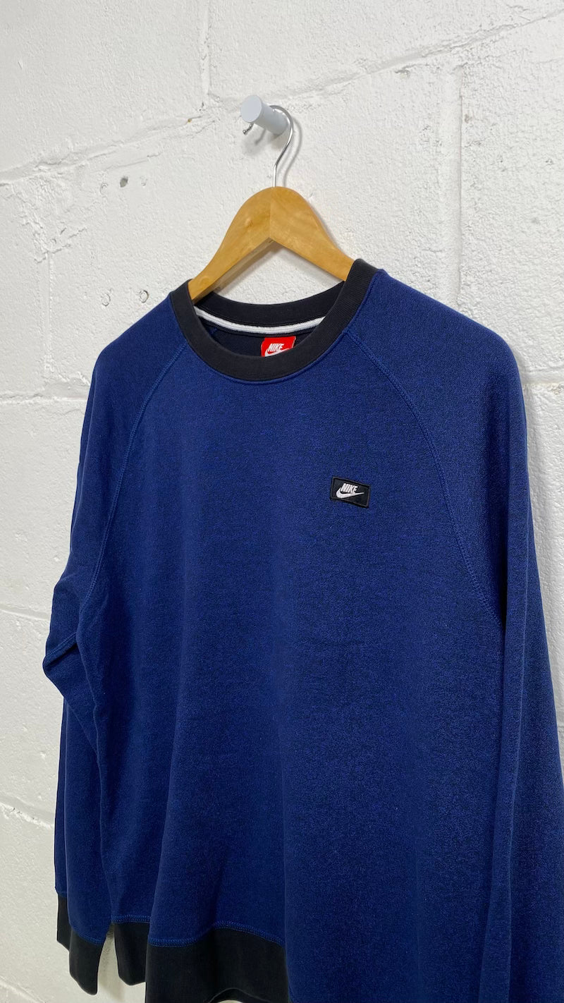 Nike Dark Blue/Black Speckled Sweater
