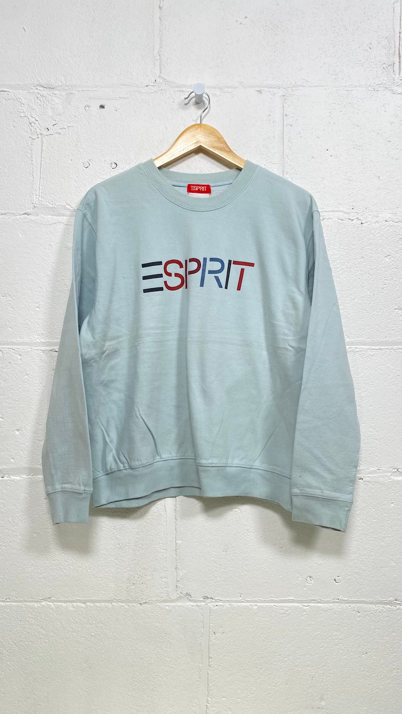 Esprit Light Blue Vintage Sweater