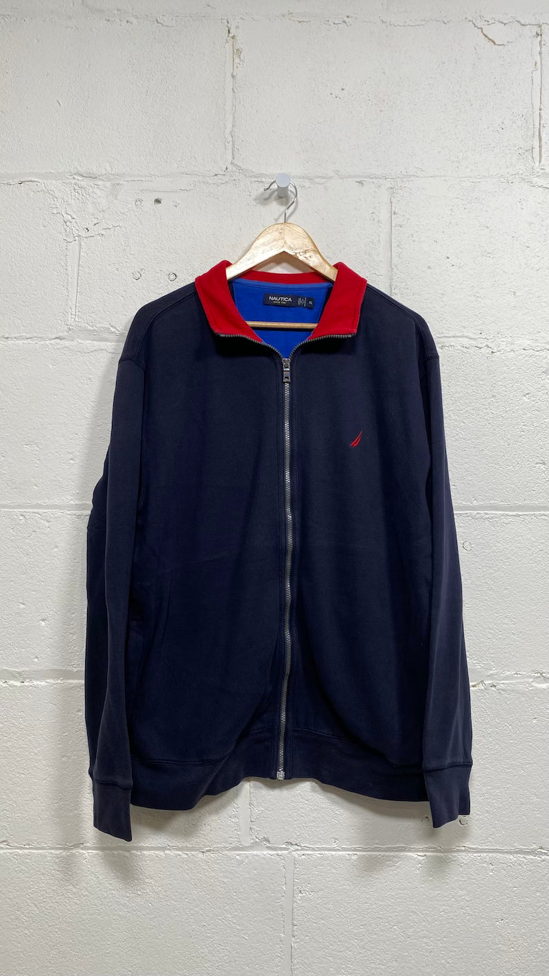 Navy Blue Nautica Zip-up Jacket