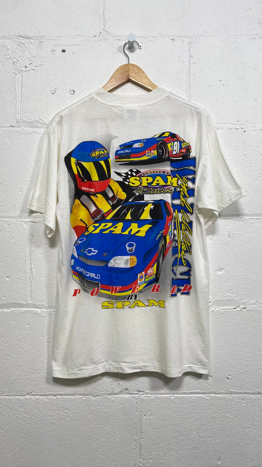 SPAM Racing Mike Wallace NASCAR Vintage T-Shirt