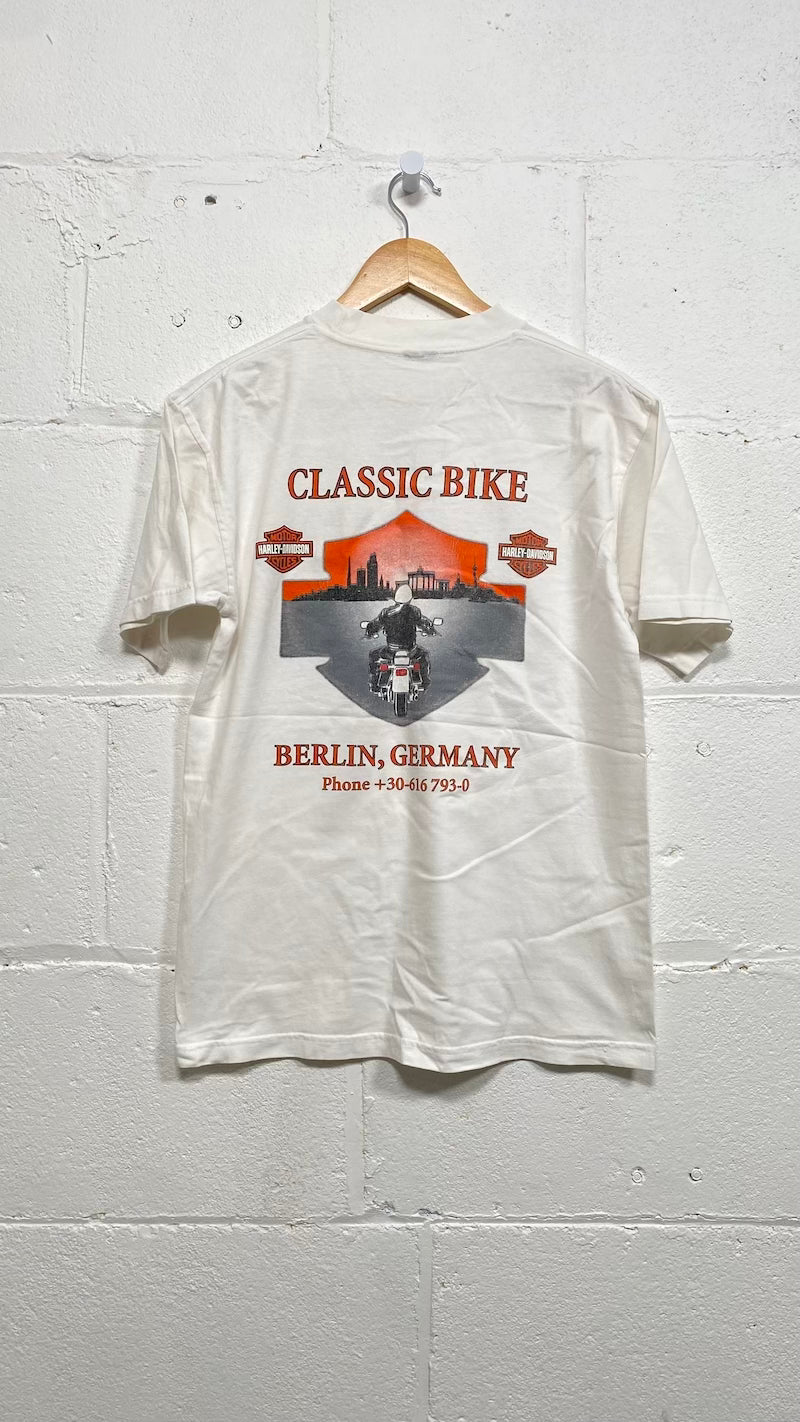 White Harley Davidson 2000 Vintage T-Shirt