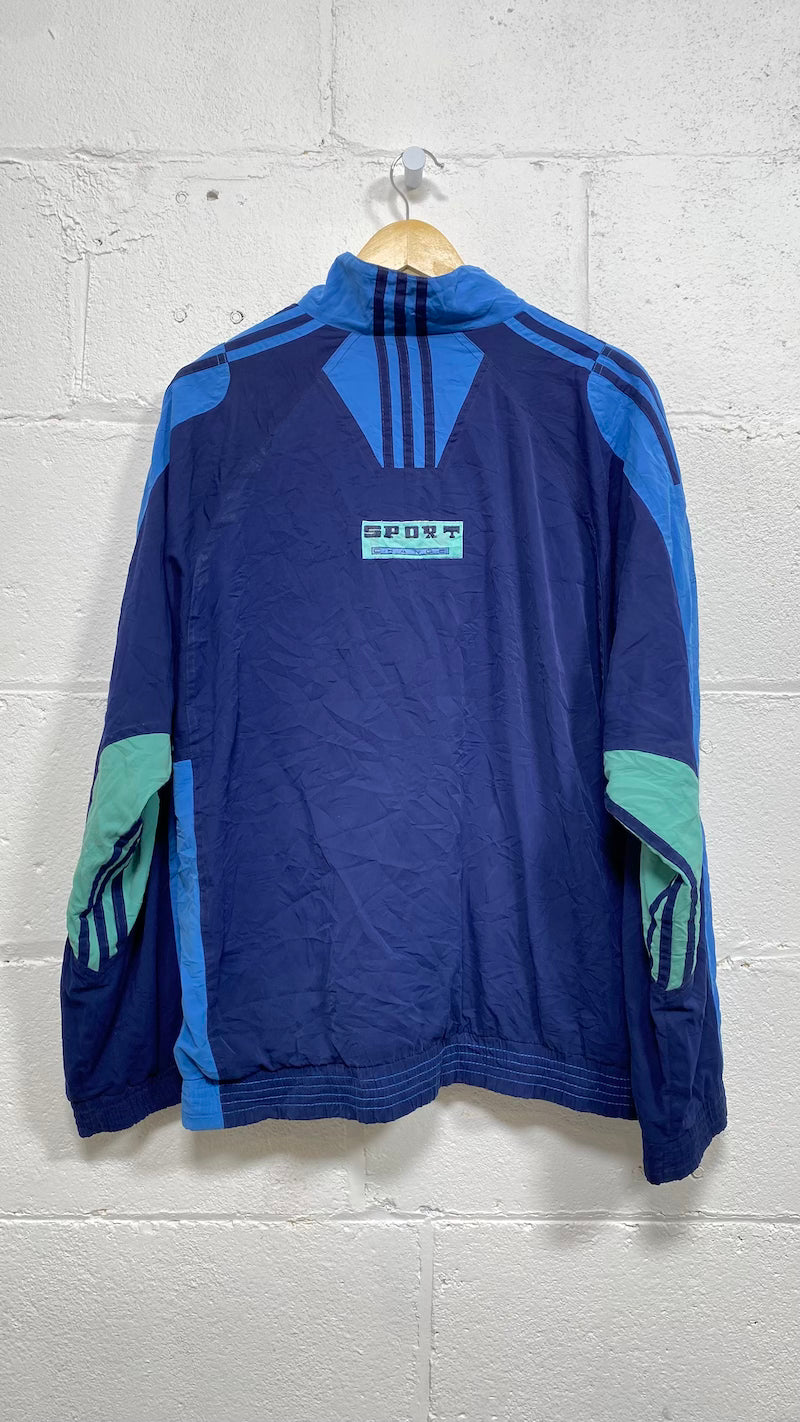 Adidas Sport Exchange Blue Vintage Jacket