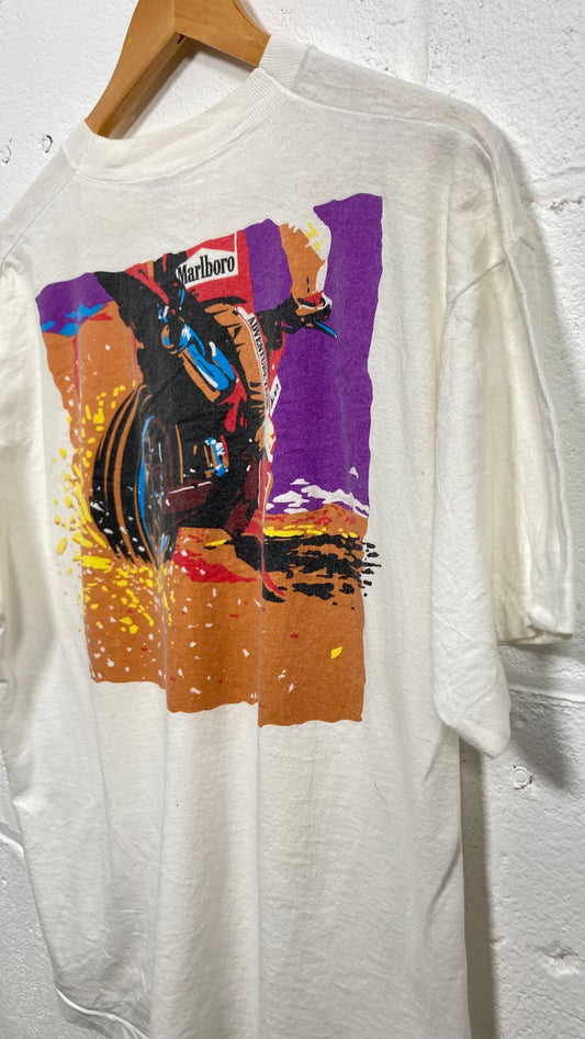 Marlboro Adventure Team 1990's Motorbike Vintage T-Shirt