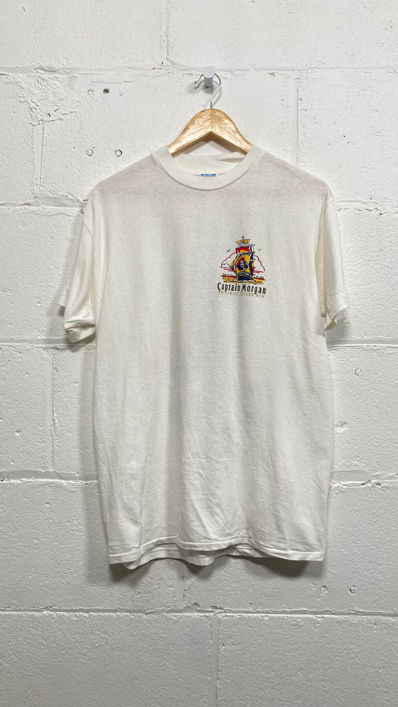 Captain Morgan Rum 1990's Vintage T-Shirt