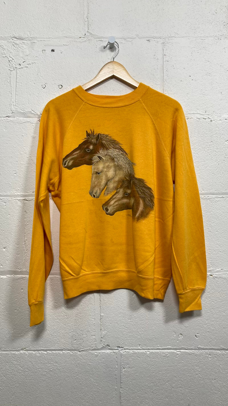 Horse 1990's Vintage Sweater
