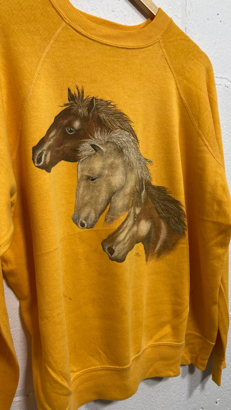 Horse 1990's Vintage Sweater