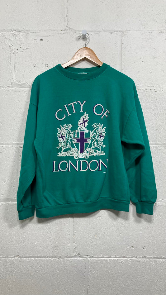 City Of London 1990's Vintage Sweater