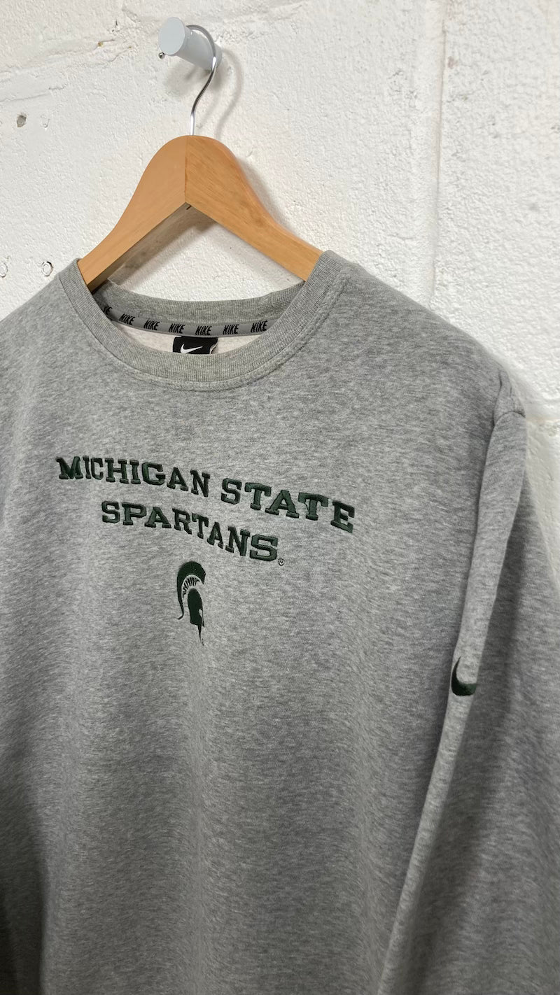 Michigan Spartans Nike Vintage Sweater