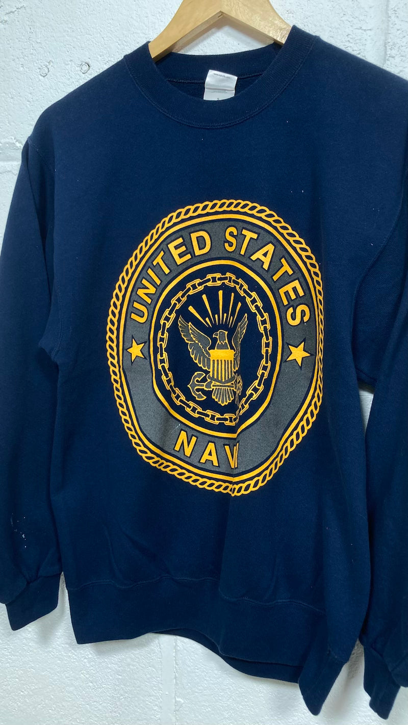 United States Navy Reflective Vintage Sweater