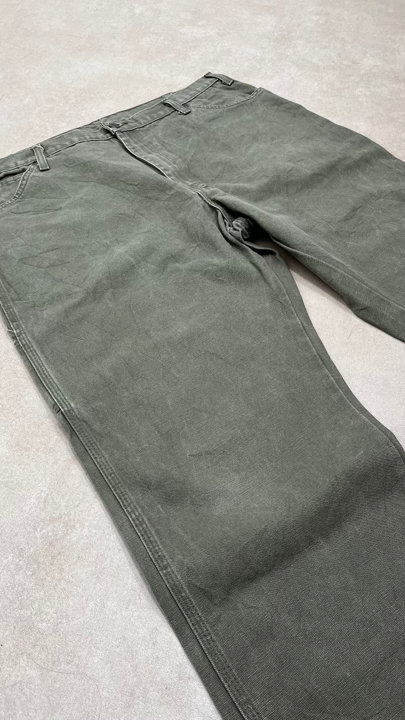 Olive Green Vintage Dickies Carpenter Pants Size 40