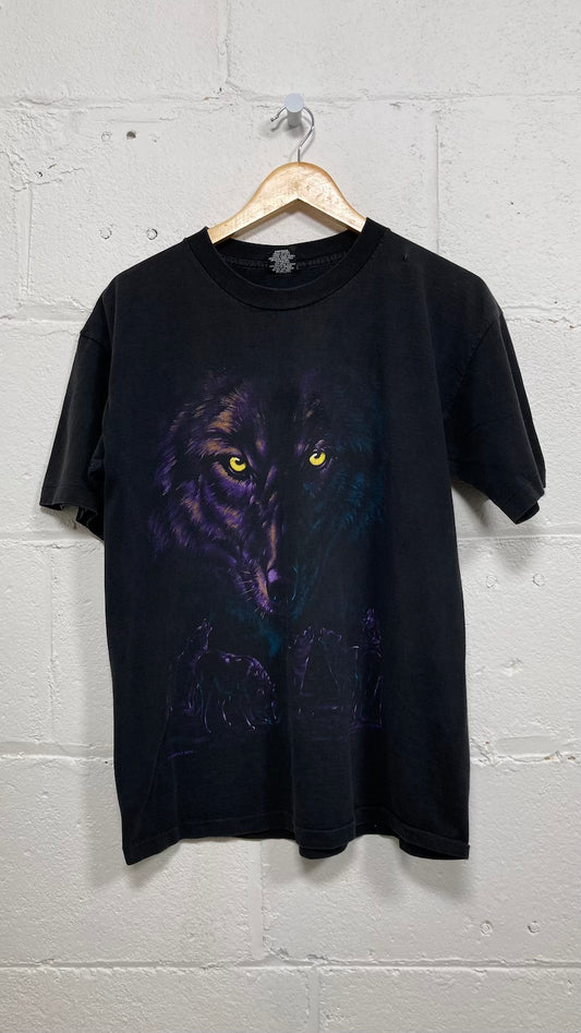 Black Wolf 90's Vintage T-Shirt