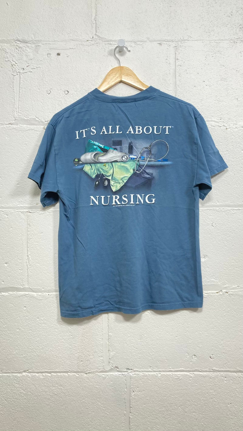 It's All About Nursing Vintage T-shirt