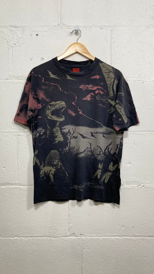 Dinosaur AOP Vintage T-shirt