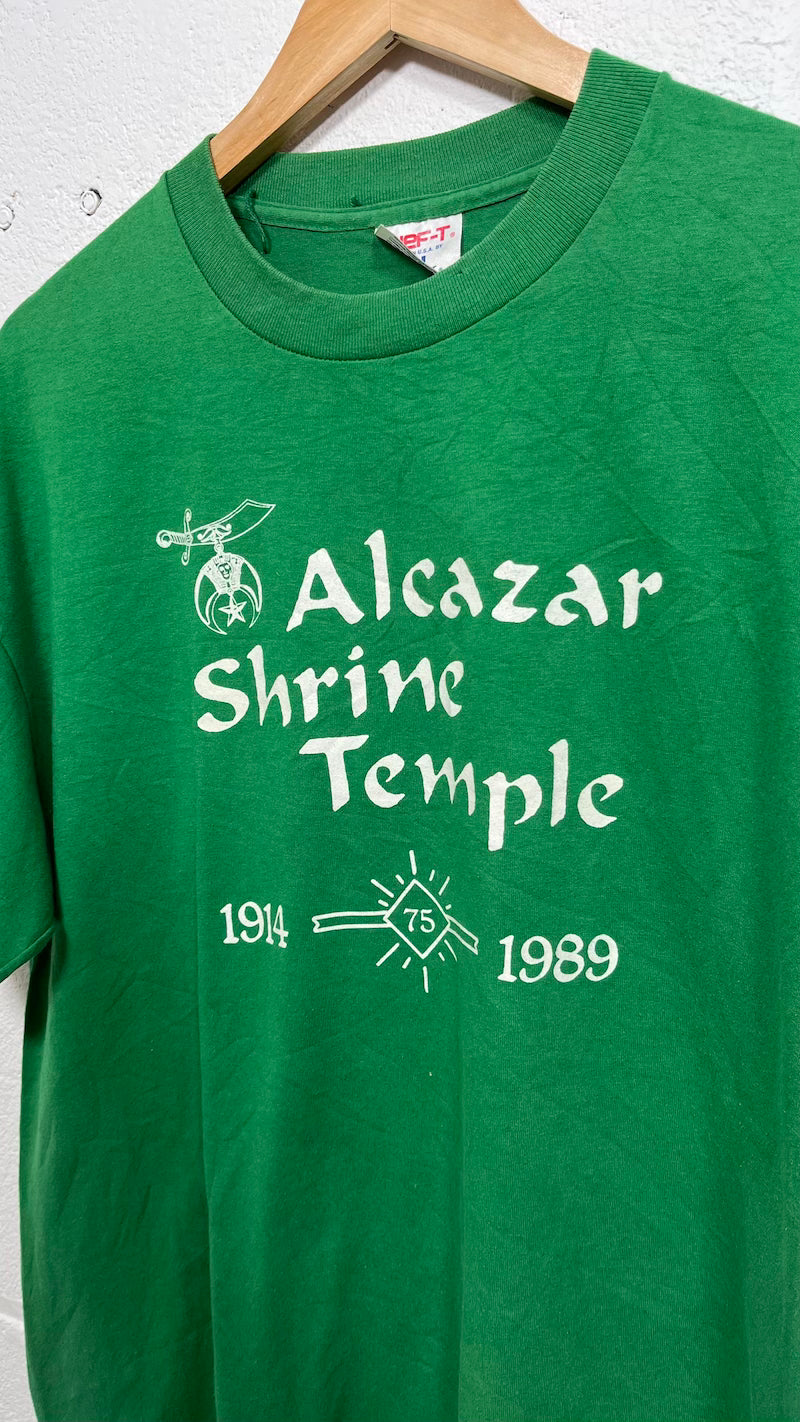 Alcazar Shrine Temple Vintage 80's T-Shirt 1914-1989