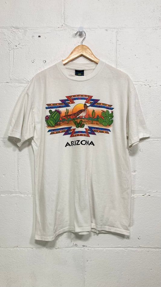 Arizona Bird & Cactus 90s Vintage T-Shirt