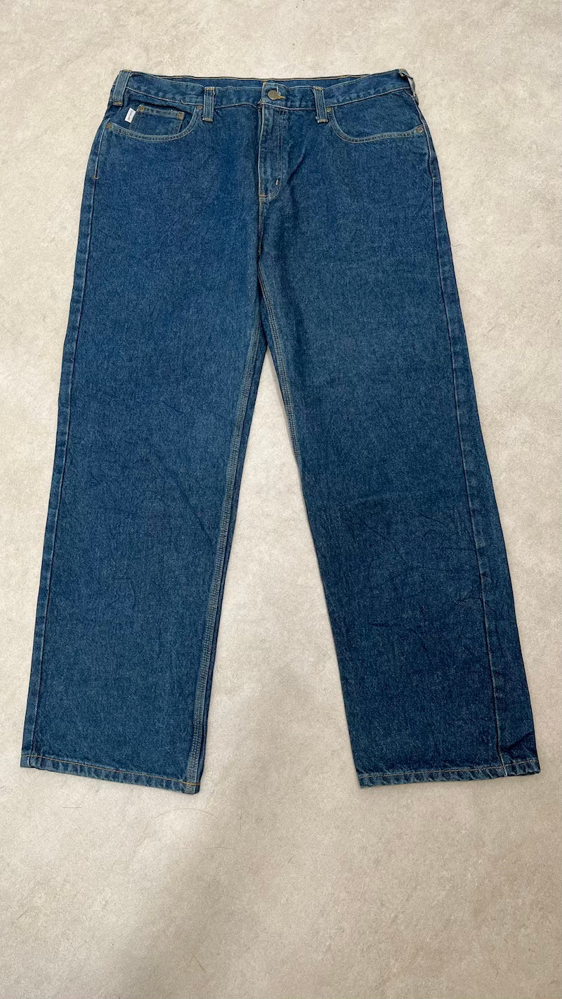 Carhartt Vintage Dark Blue Denim Jeans Size 40