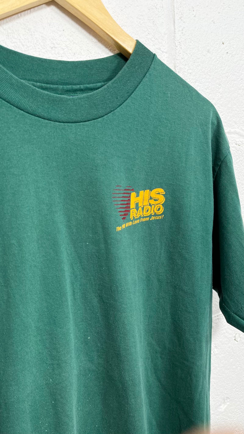 'His Radio' Jesus FM Vintage T-shirt