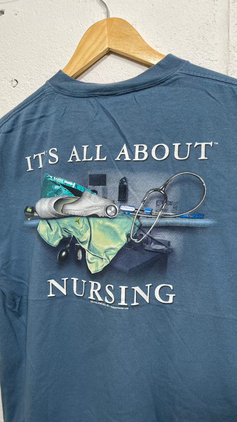 It's All About Nursing Vintage T-shirt