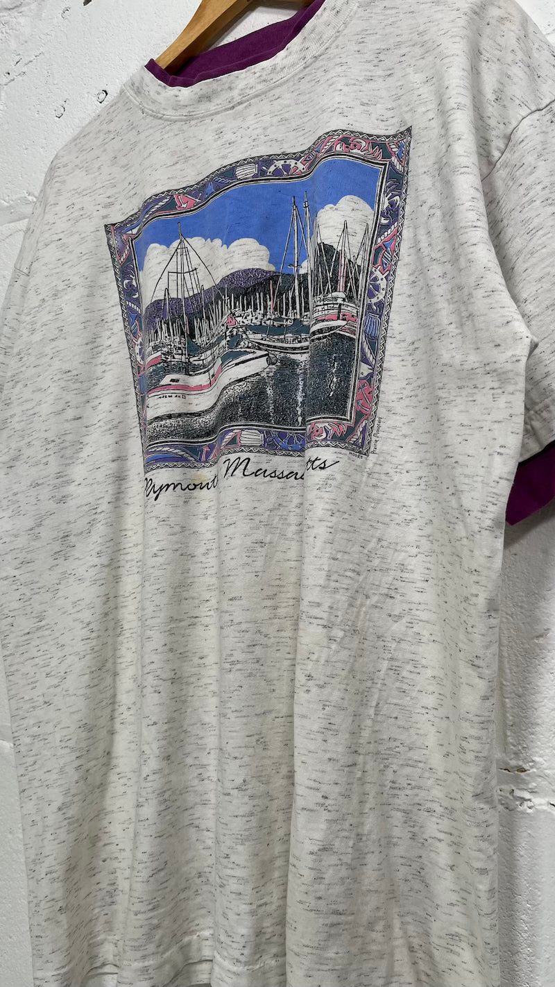 Plymouth, Massachusetts Vintage T-Shirt
