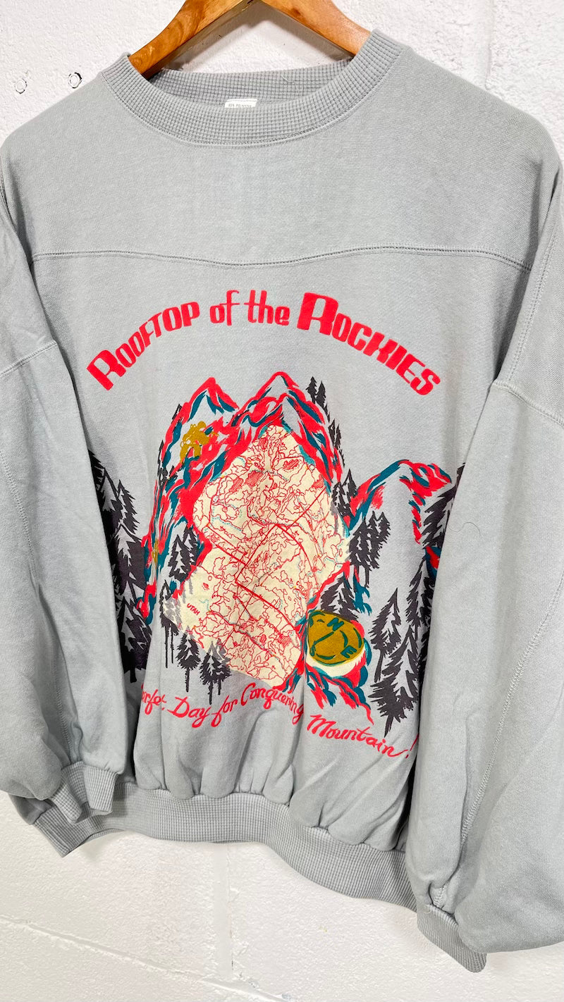 Rockies Mountain Climbing Vintage Sweater